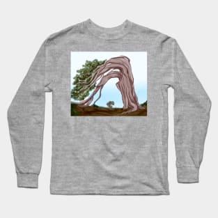 Tree print Long Sleeve T-Shirt